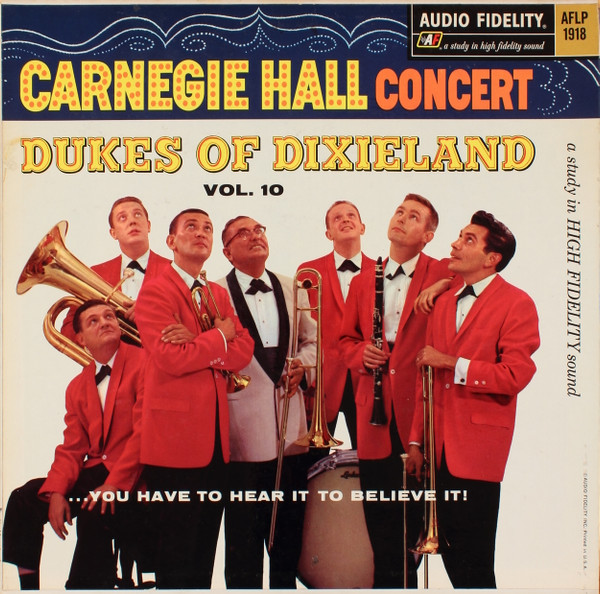 Copertina THE DUKES AT CARNEGIE HALL