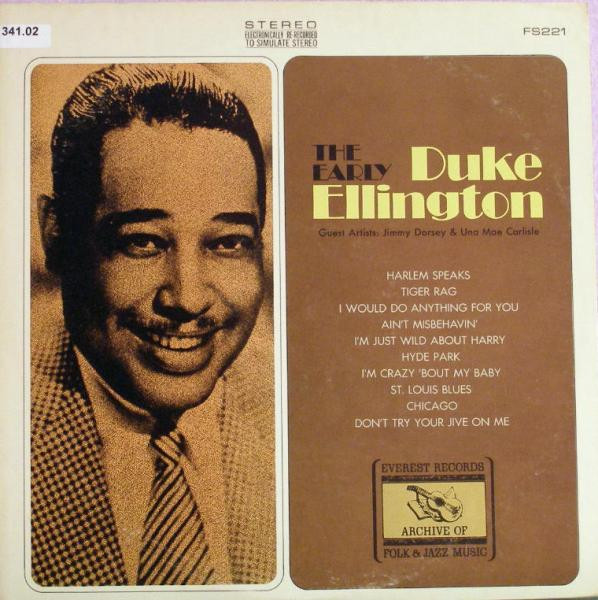 Copertina THE EARLY DUKE ELLINGTON