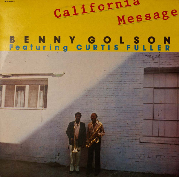 Copertina CALIFORNIA MESSAGE,FEATURING CURTIS FULLER