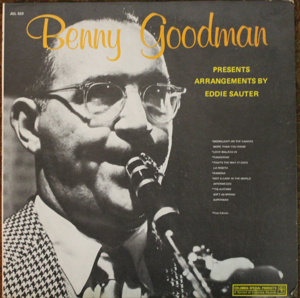 Copertina B.G. PRESENTS ARRANGEMENTS BY EDDIE SAUTER