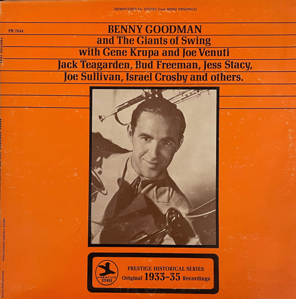 Copertina ORIGINAL 1933-35 RECORDINGS