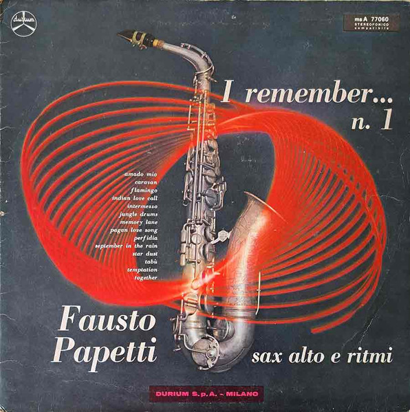 Copertina I Remember... Nª1