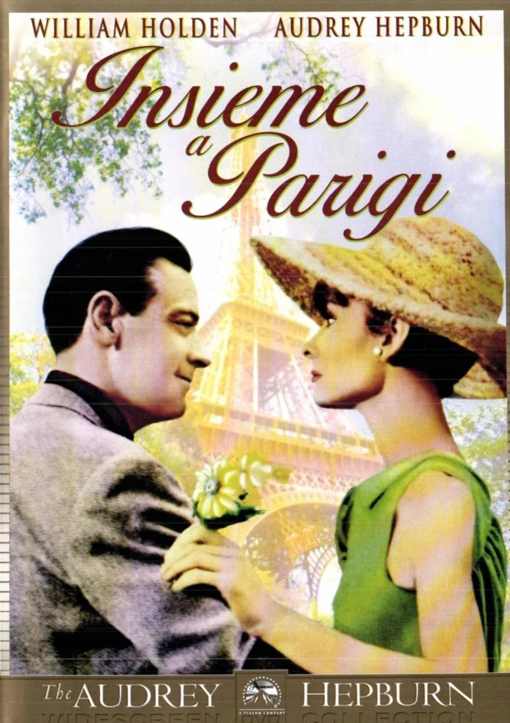 Copertina INSIEME A PARIGI-HOLDEN/HEPBURN