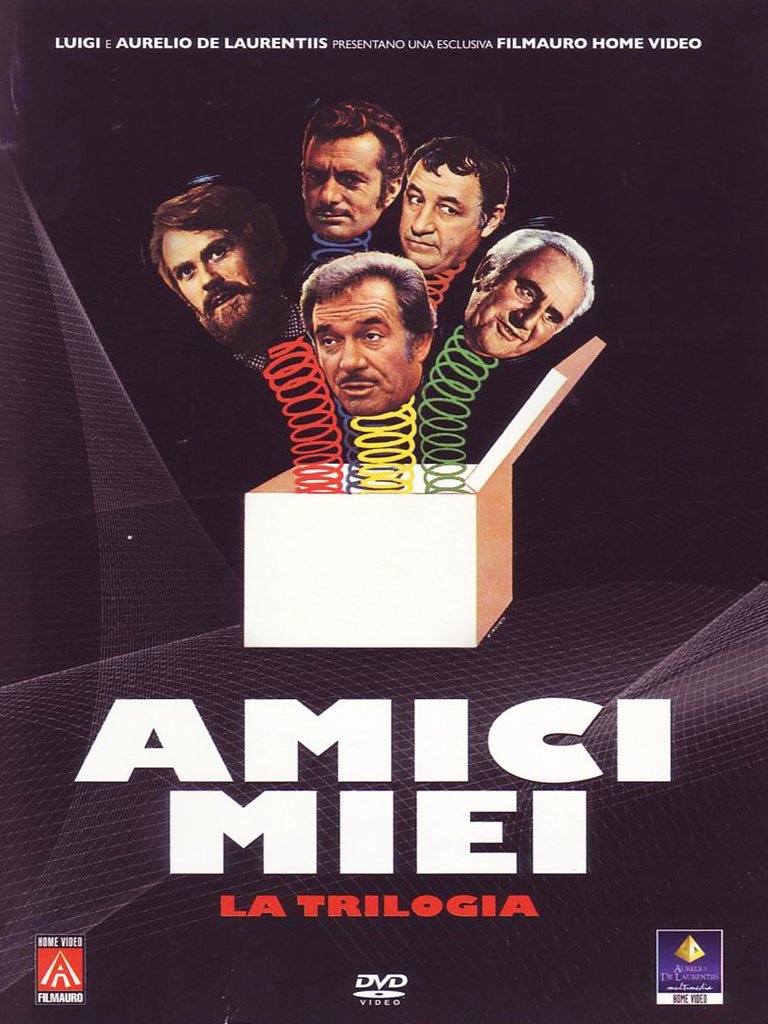 Copertina AMICI MIEI - LA TRILOGIA